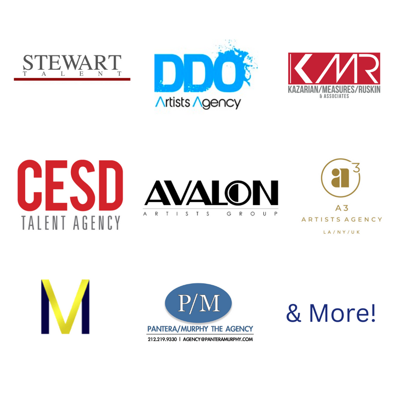 November: Private One-On-One 12-Agent/Manager Showcase for All Ages!