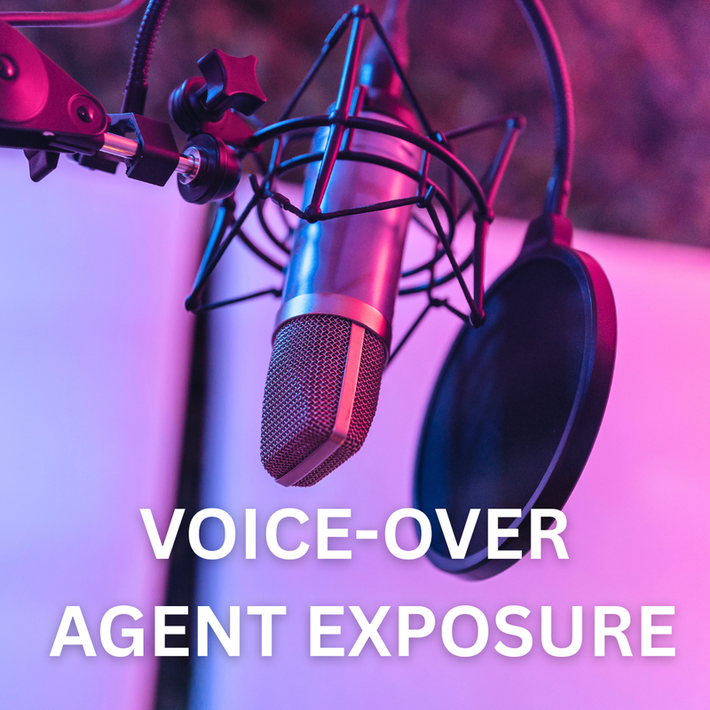 VOICE-OVER AGENT EXPOSURE: Submit to 100+ Voice-Over Agents!