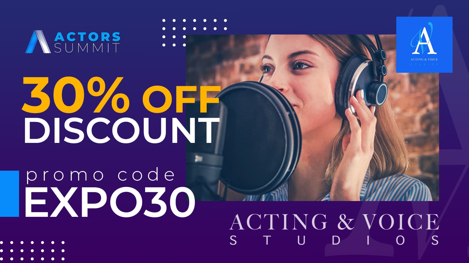 Actors Summit Special Offer