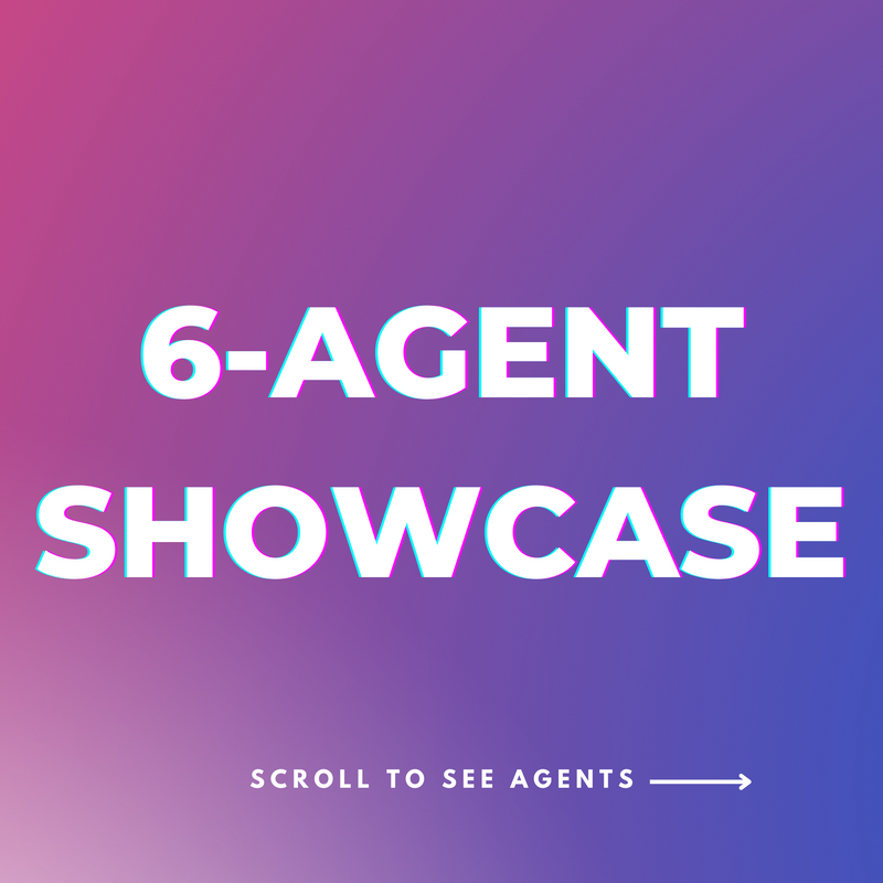 May: Online Bicoastal Celebrity 6-Agent Showcase for All Ages!