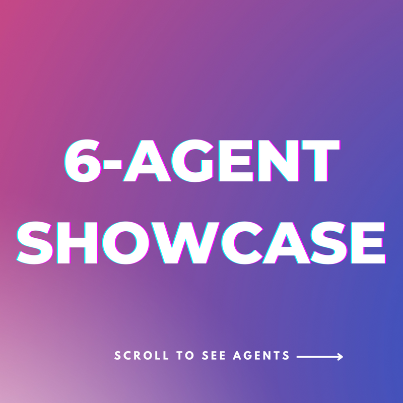 Online Bicoastal Celebrity 6-Agent Showcase for All Ages!