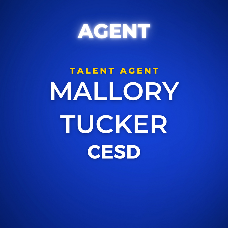 Online TV/Film Agent Workshop for ALL AGES with Theatrical Agent Mallory Tucker of CESD!