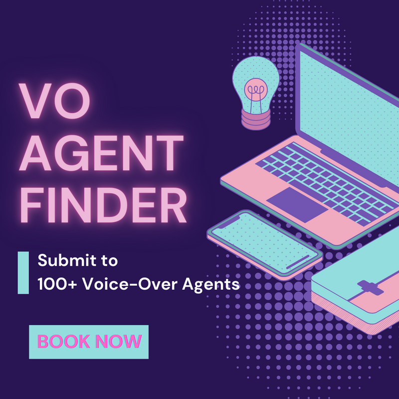 VOICE-OVER ACTOR PACKAGE with VO Agent Finder & 4-Week VO Casting Director Intensive & VO Agent Workshop!